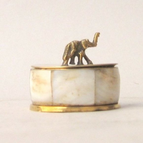 Decorative Saluda Elephant Votive - Picture 1 of 4